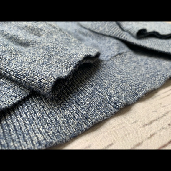 COPY - XS, Gap, long blue open front cardigan - Picture 10 of 11